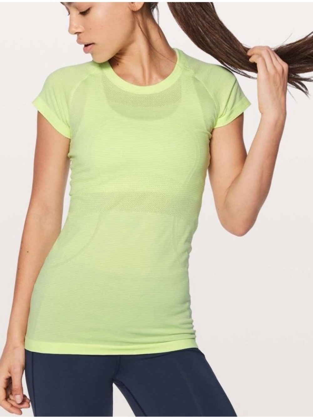 LULULEMON Swiftly Tech Short Sleeve Shirt Clear Mint size 4